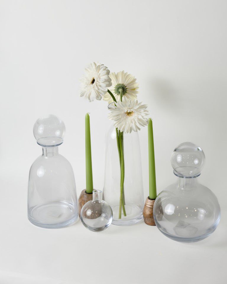 ואזה זכוכית LID שקוף