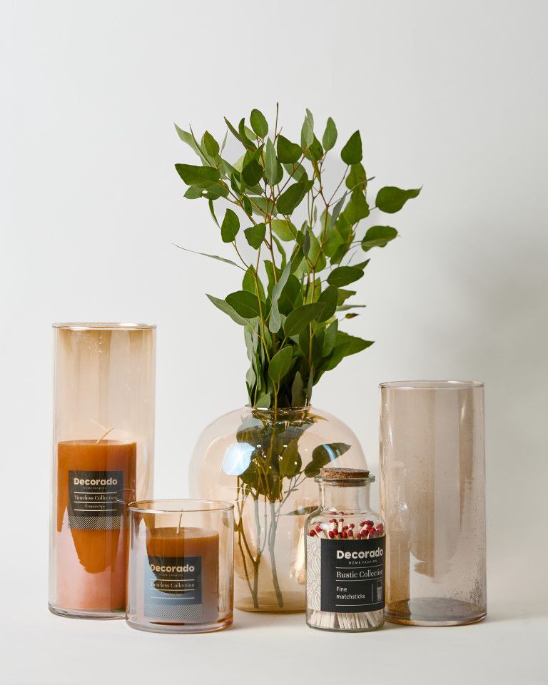 צילנדר זכוכית אמבר צילנדר זכוכית אמבר