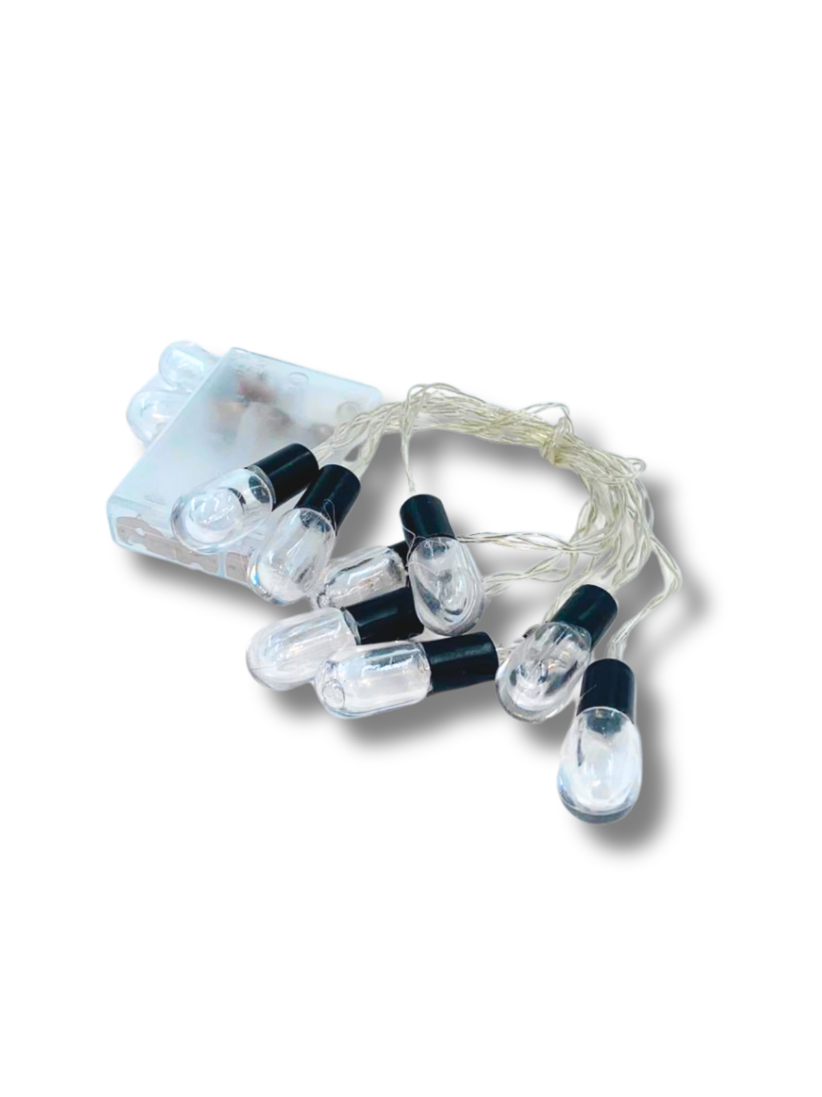 שרשרת לד נורה שחורה שרשרת לד נורה שחורה