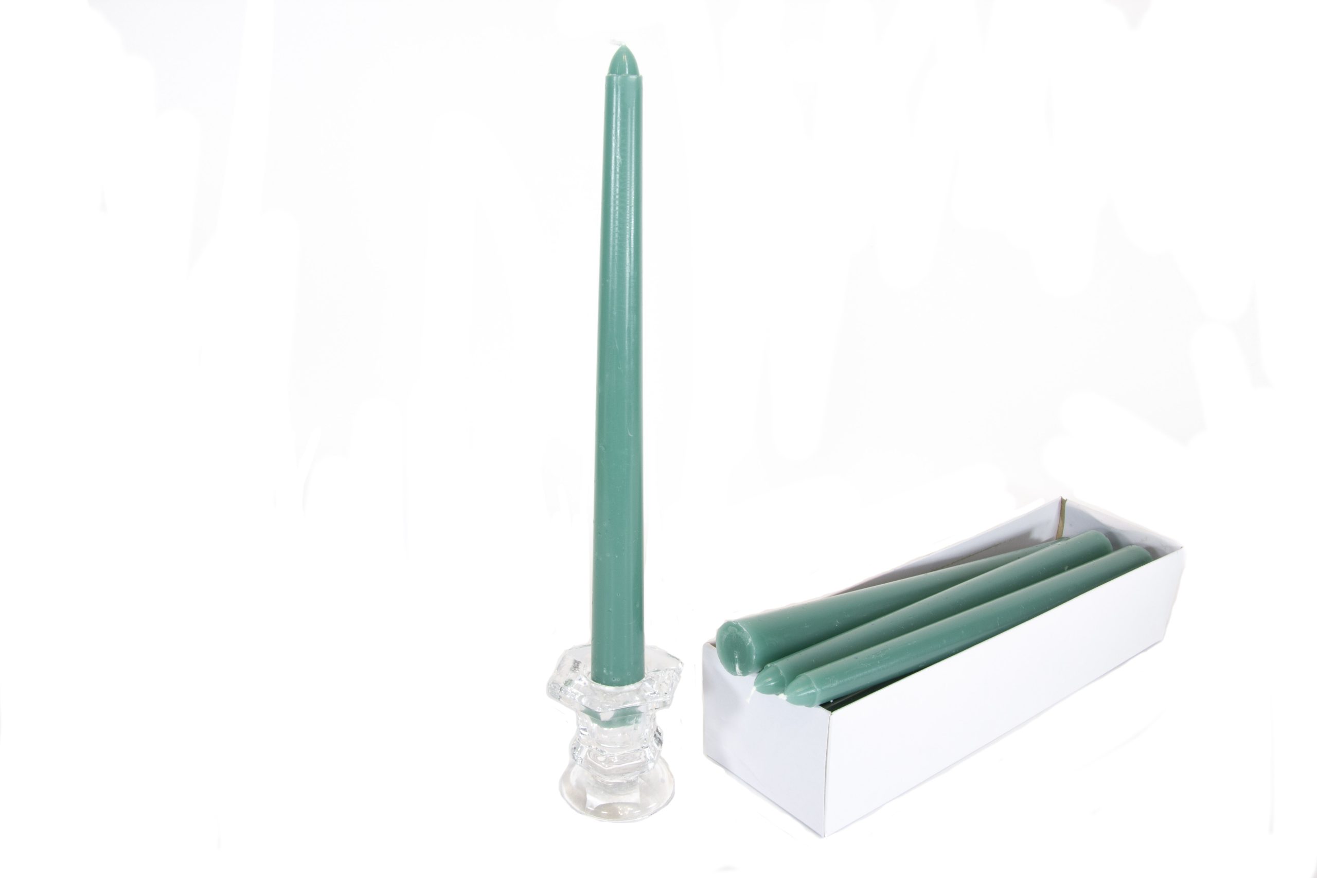 נרות לפמוטים 12 יח'- טורקיז