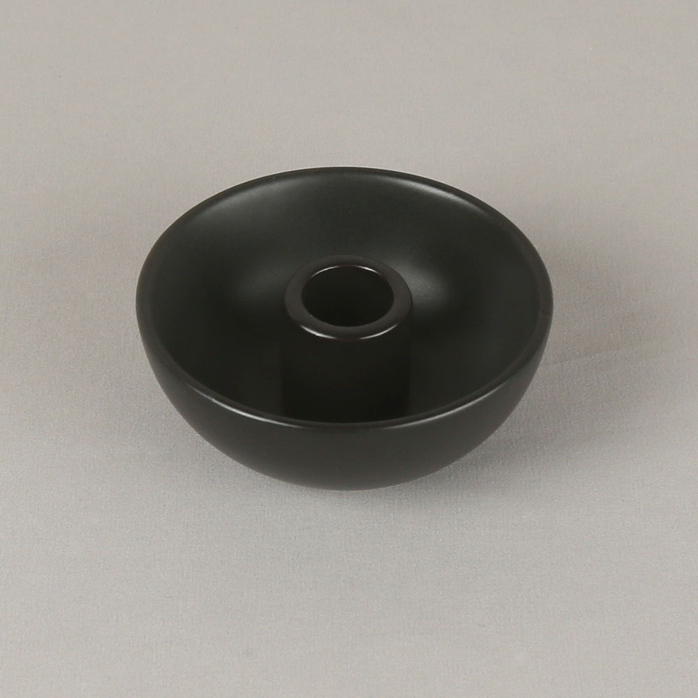 פמוט חרס DIS שחור פמוט חרס DIS שחור