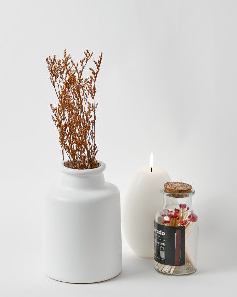 כד חרס FINLAND לבן