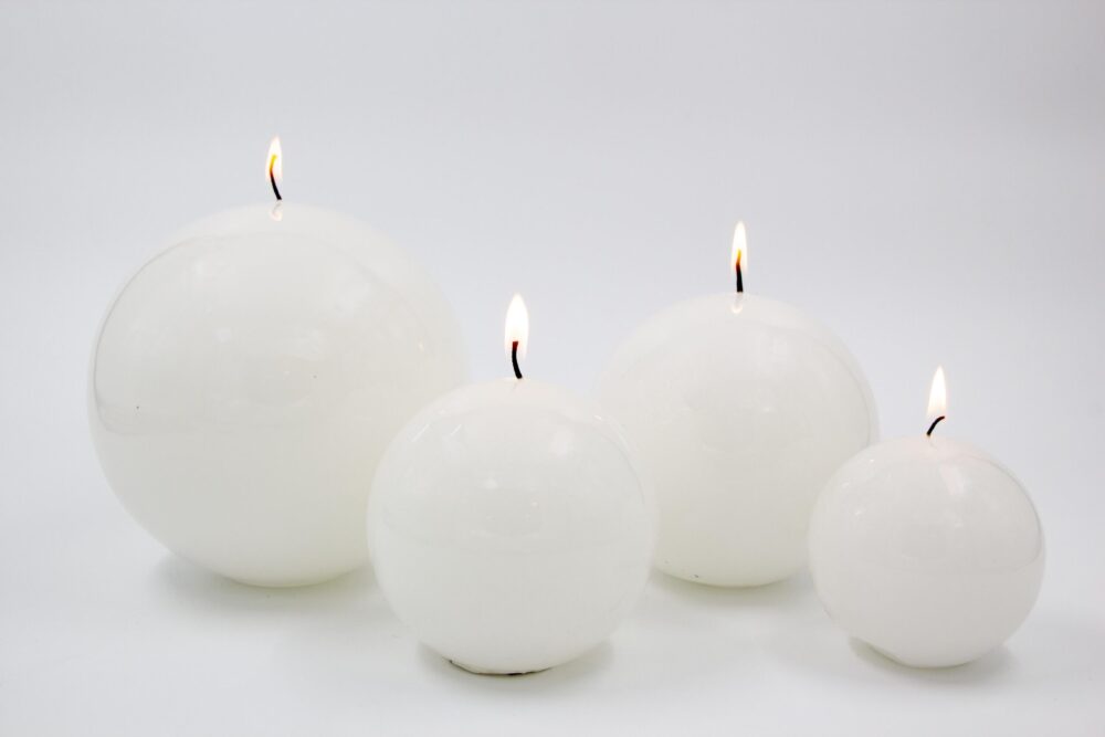 נר נר באולינג לבן