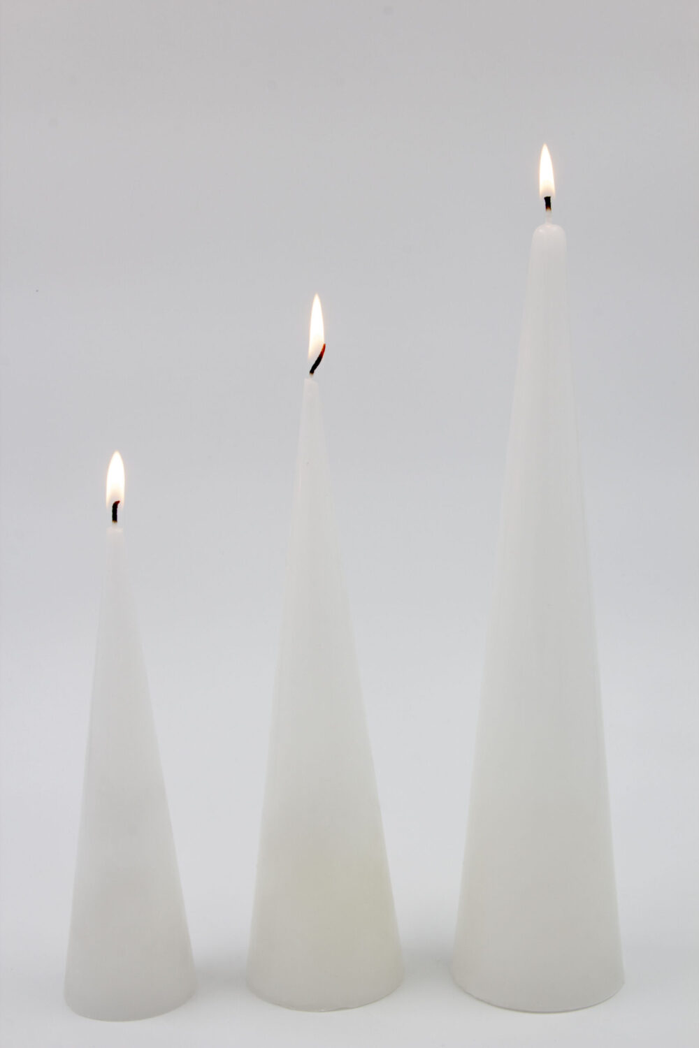 נר נר CONE לבן