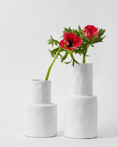 כד חרס BRIK לבן כד חרס BRIK לבן