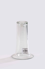 פמוט זכוכית ART שקוף פמוט זכוכית ART שקוף