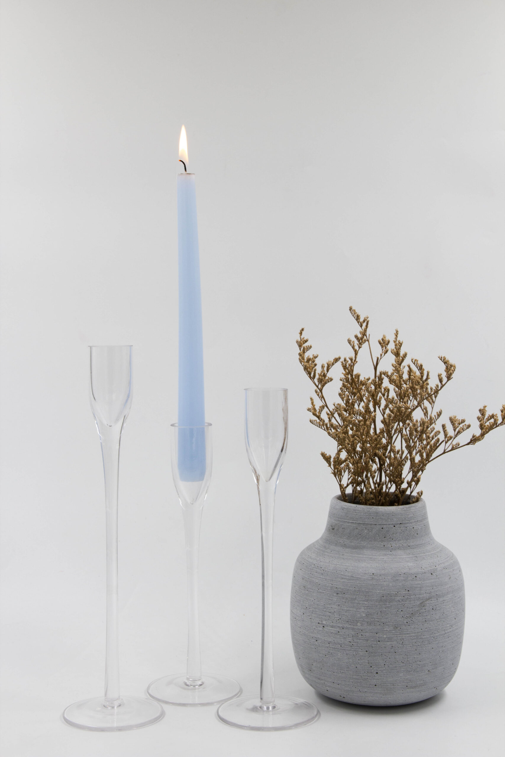 סט פמוטי זכוכית WINE שקוף