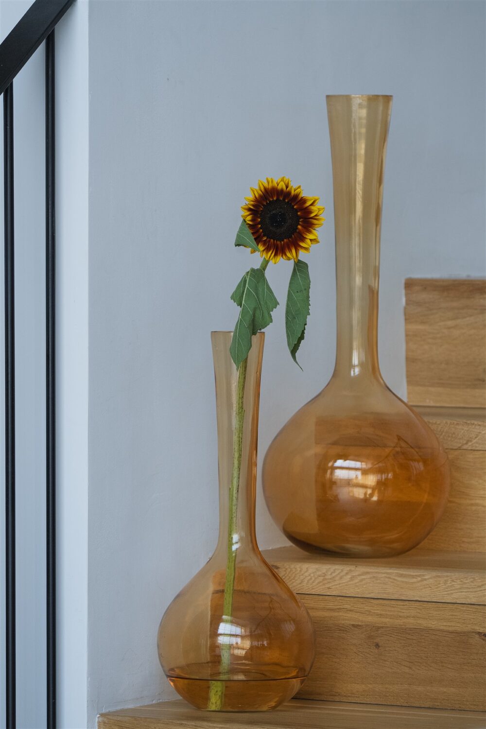 ואזה ואזה זכוכית TEST אמבר