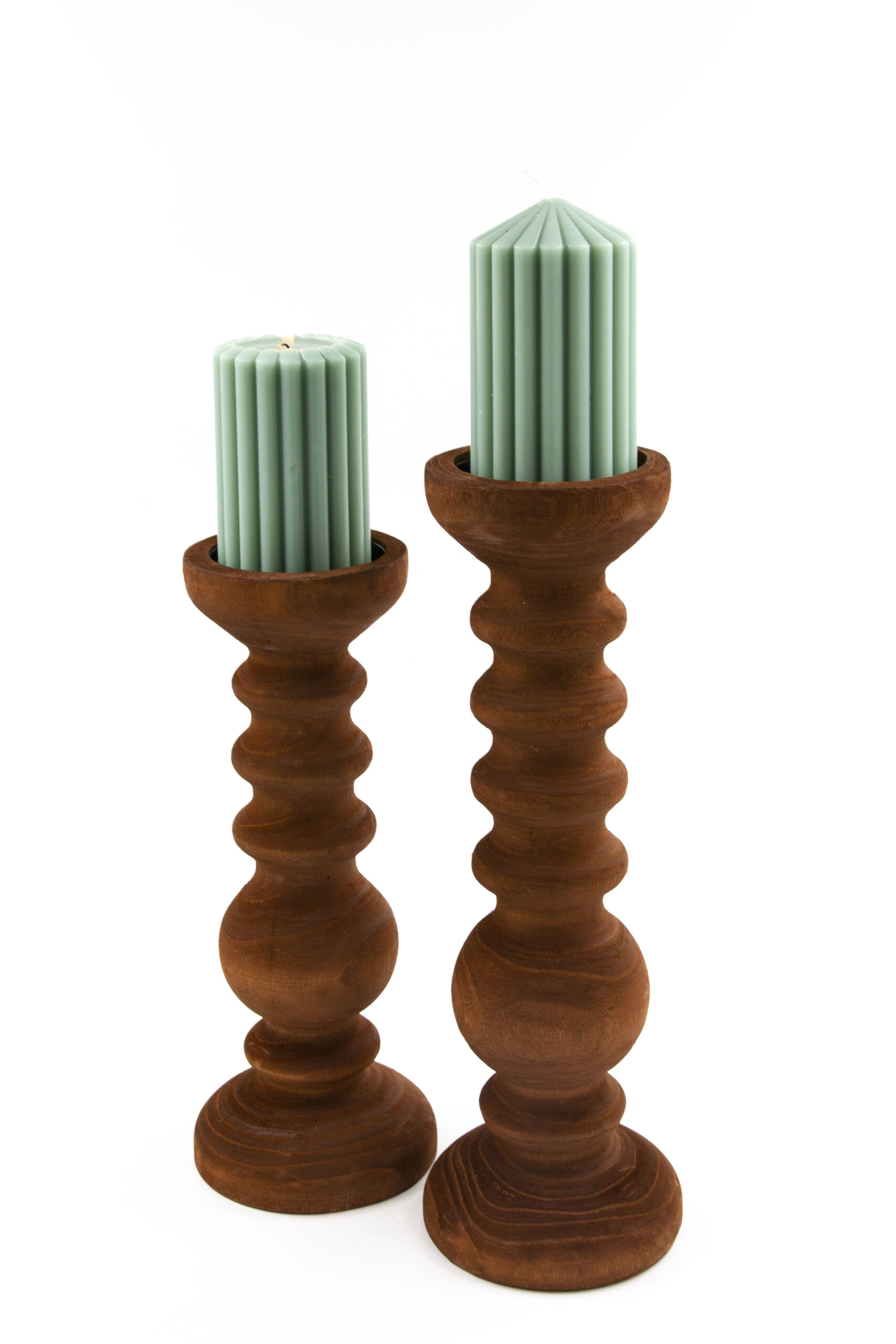 פמוט עץ CANDLE פמוט עץ CANDLE