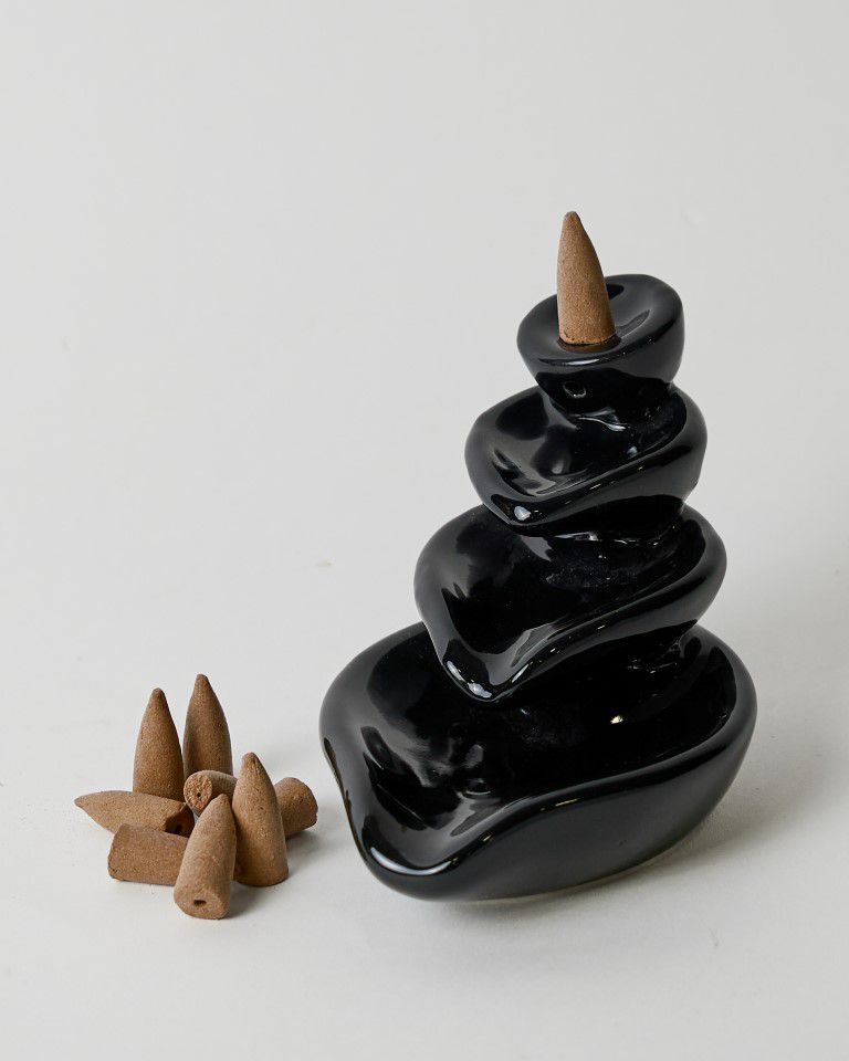 מפל עשן טיבט + מארז קטורת