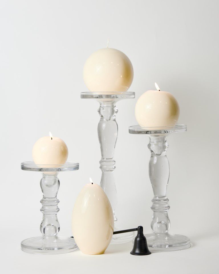 פמוט זכוכית טיימלס