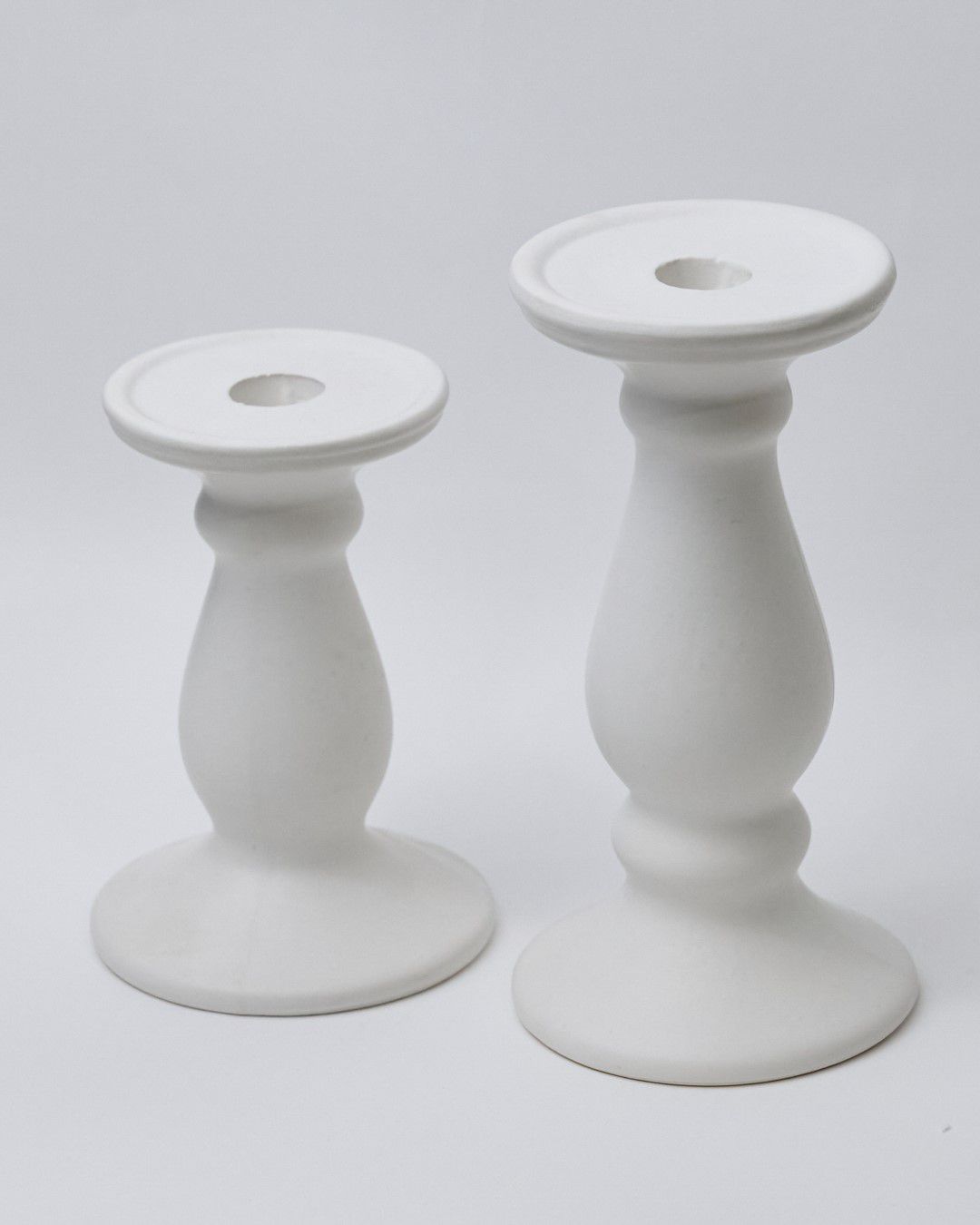 פמוט קרמי CLASSI לבן פמוט קרמי CLASSI לבן