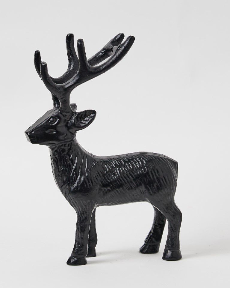 פסל דקורטיבי אייל שחור