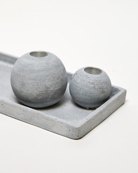 פמוט כדור בטון פמוט כדור בטון