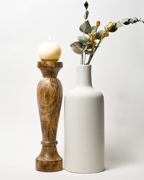 כד בקבוק בטון לבן