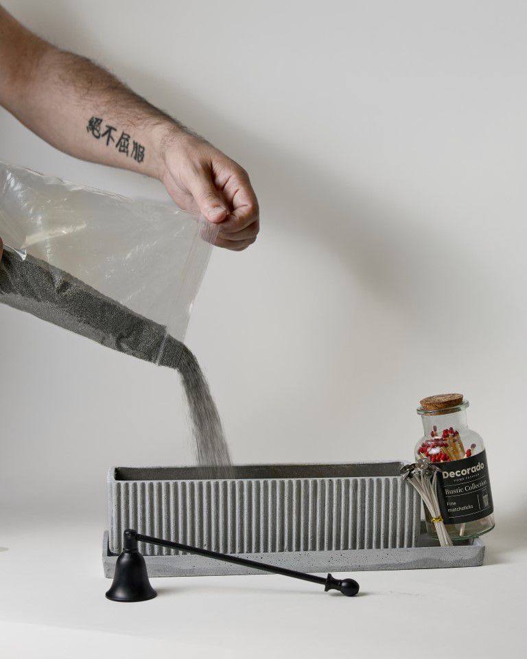 כד טקסטורה בטון כד טקסטורה בטון