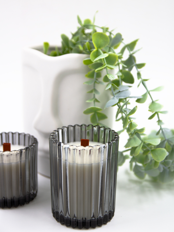 נר יצוק לזכוכית סטריפ