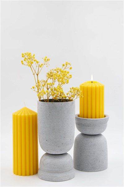 פמוט בטון LARA פמוט בטון LARA