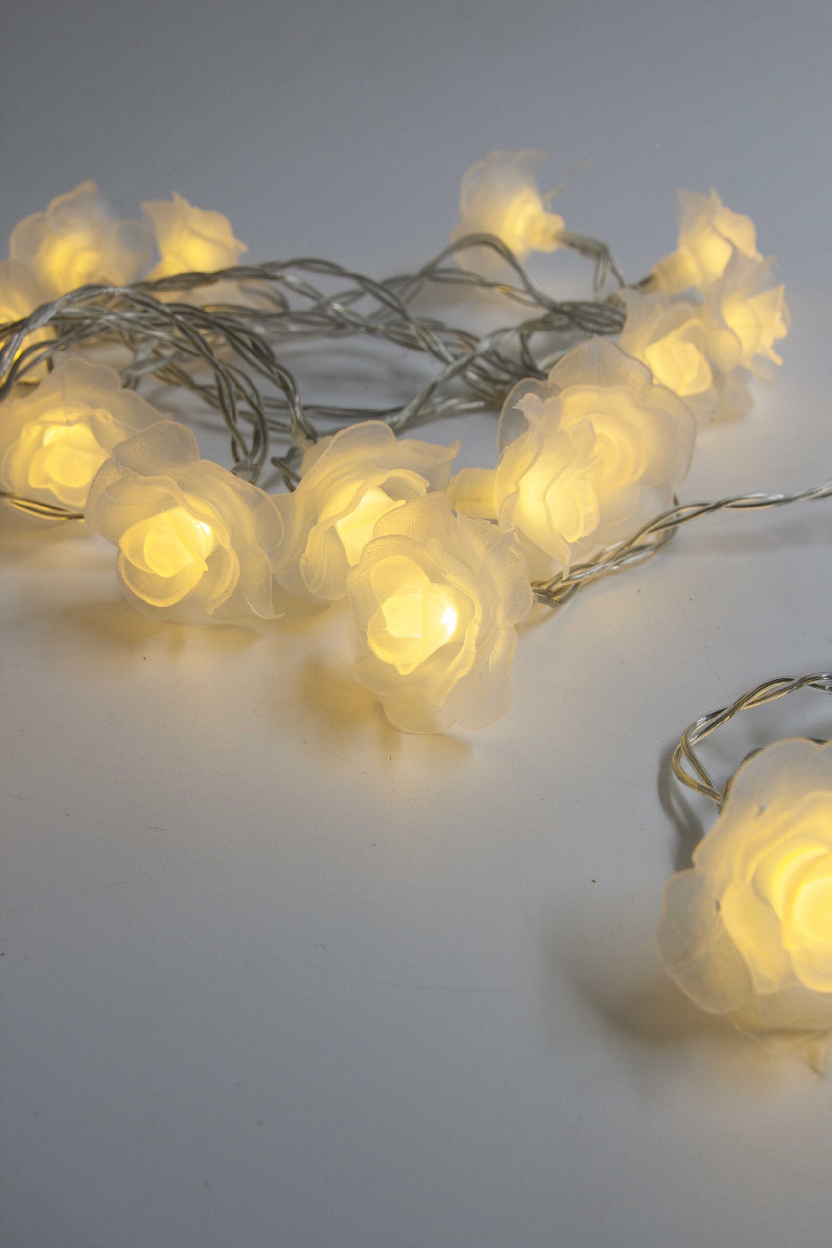 שרשרת נורות לד פרחים