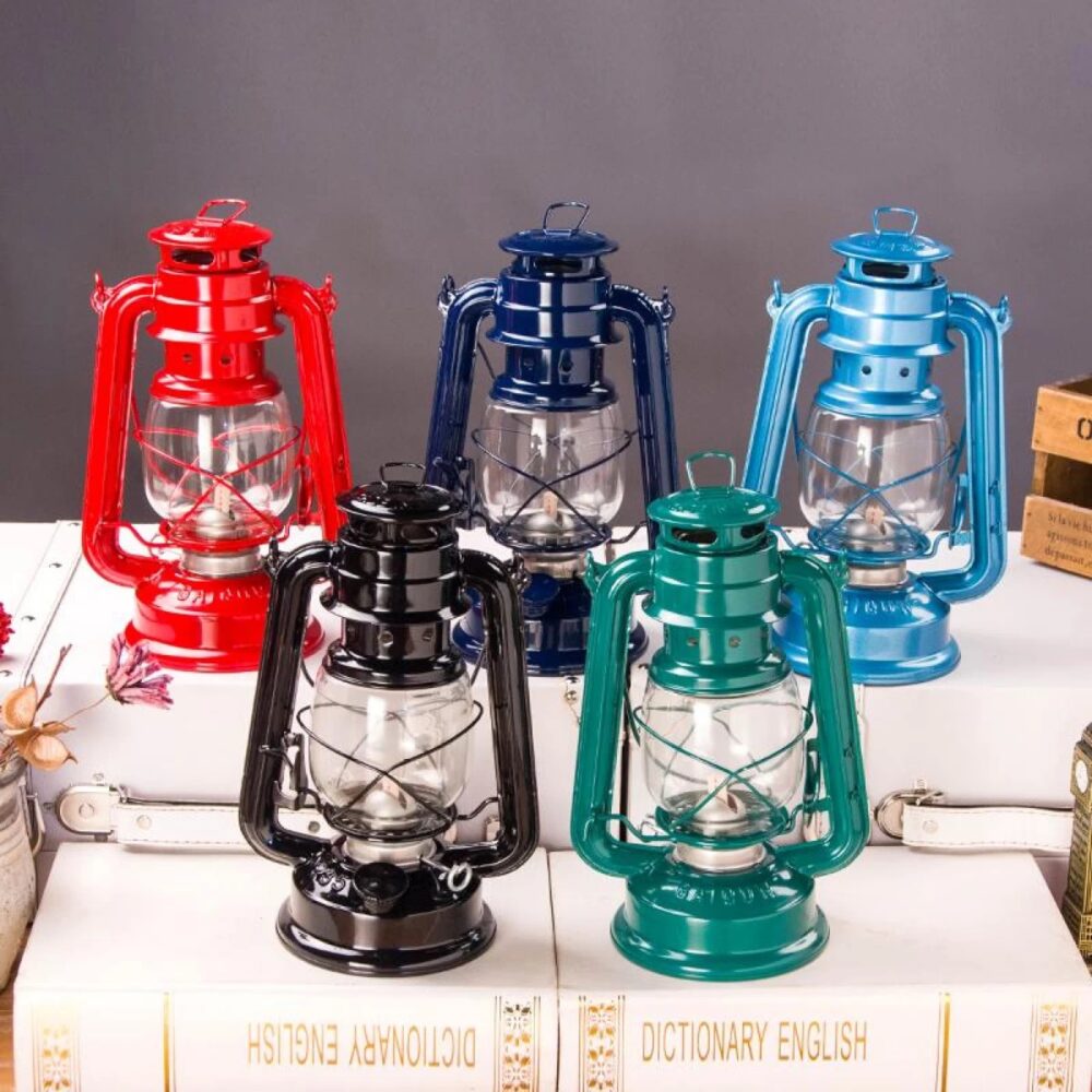 עששית נפט רטרו בינוני