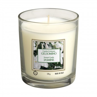 נר ריחני בכוס  יסמין