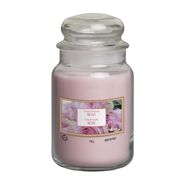 נר ריחני גדול ורדים