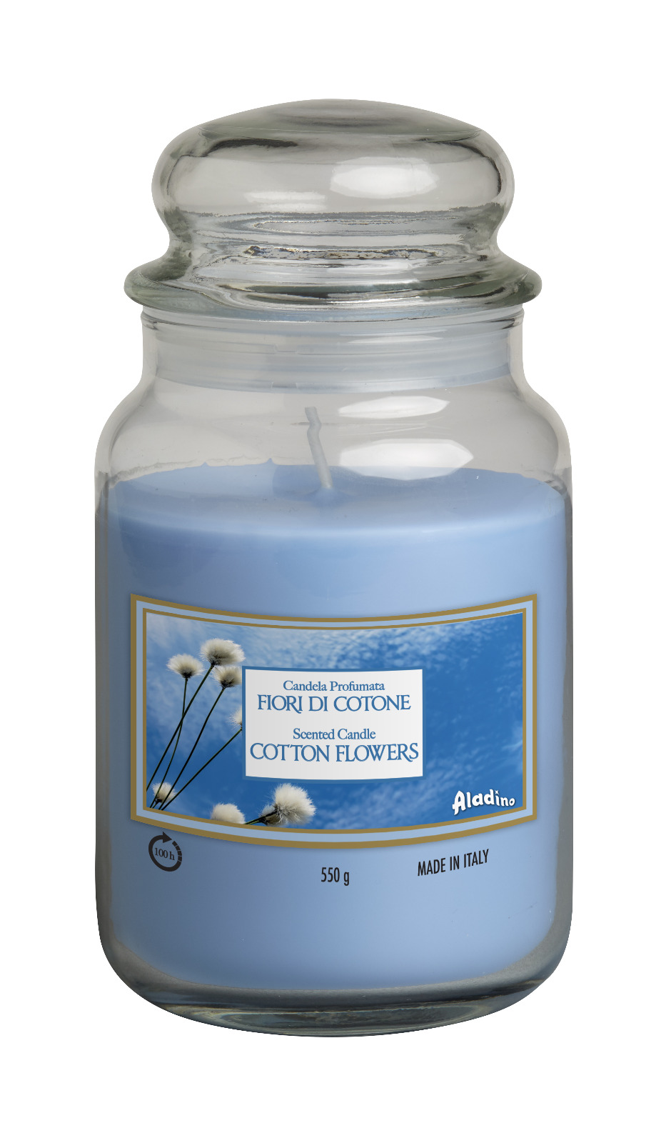 נר  ריחני גדול כותנה