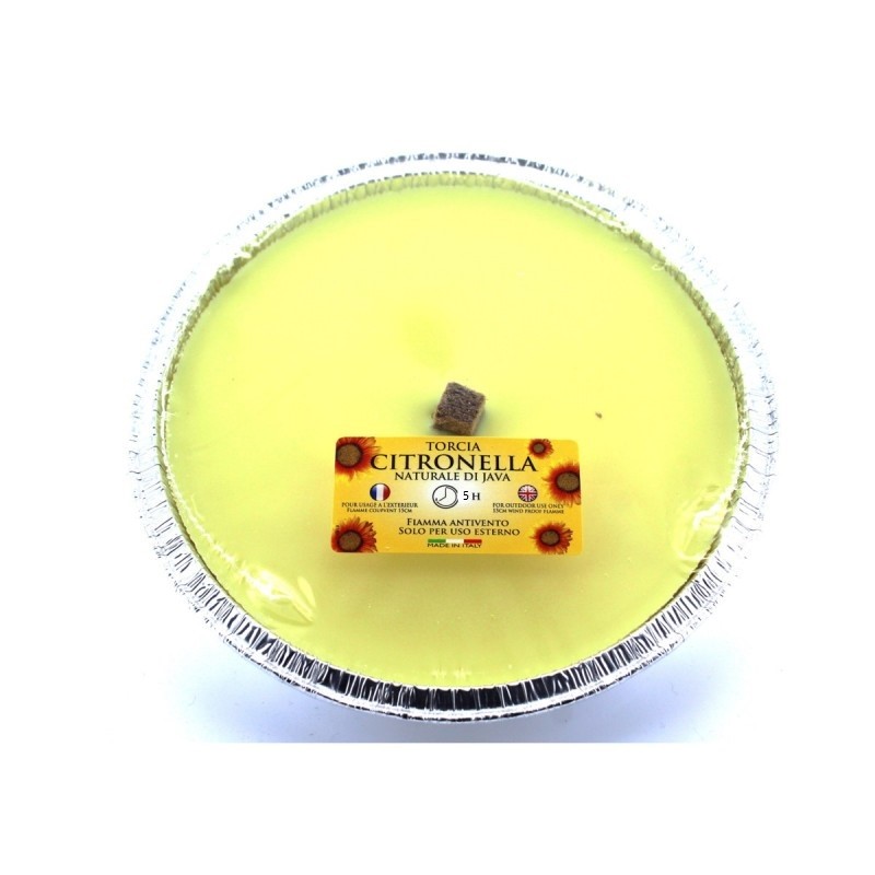 לפיד ציטרונלה קטן 5 שעות זמן בעירה