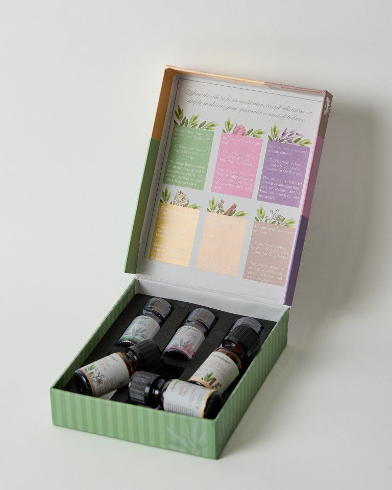 סט שמנים אתריים וויט סייג