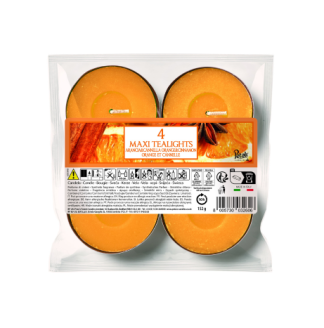 נר ג'מבו טילייט בריח תפוז קינמון