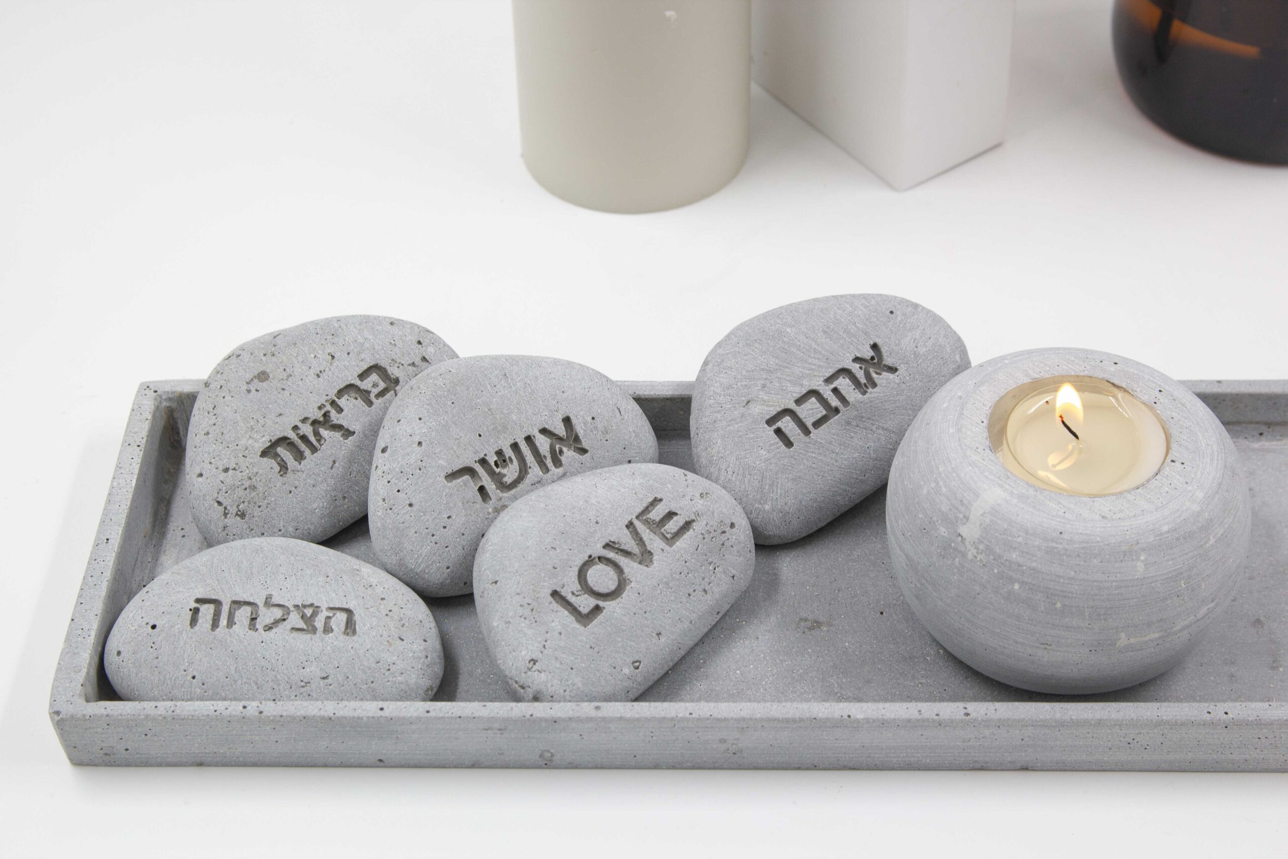 אבן דקורטיבית בטון