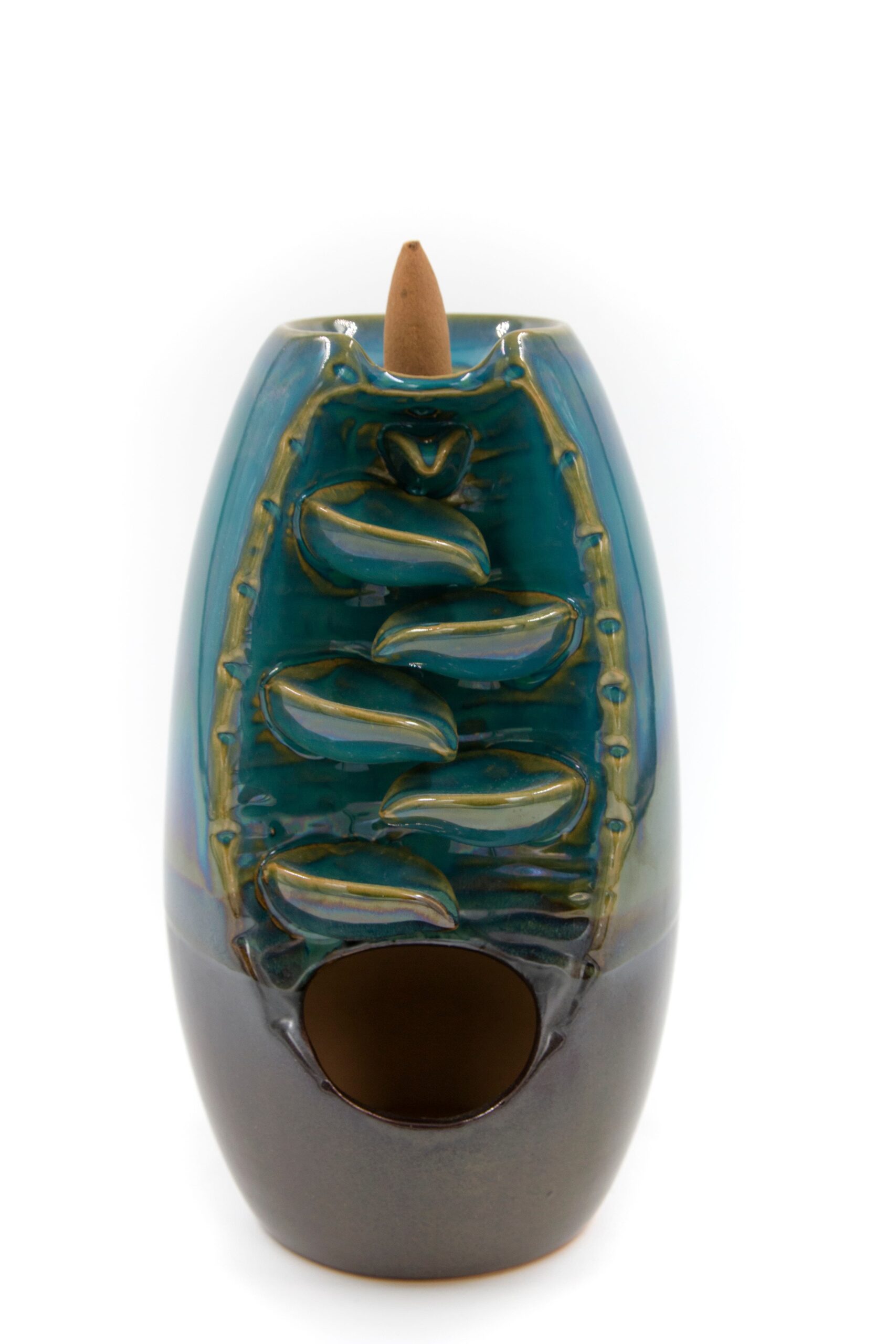 מפל עשן אדום שחור 18 ס"מ