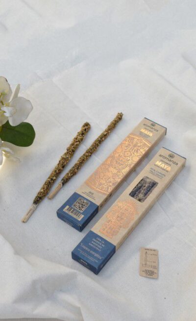 נר קטורת MAYA שבבים ריל צ'אמפה ופאלו סנטו