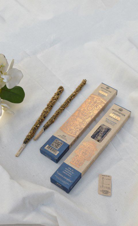 קטורת MAYA שבבים ריל צ'אמפה ופאלו סנטו