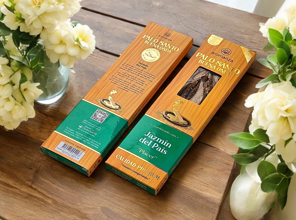 קטורת מקלות פאלו סנטו וגרדניה קטורת מקלות פאלו סנטו וגרדניה