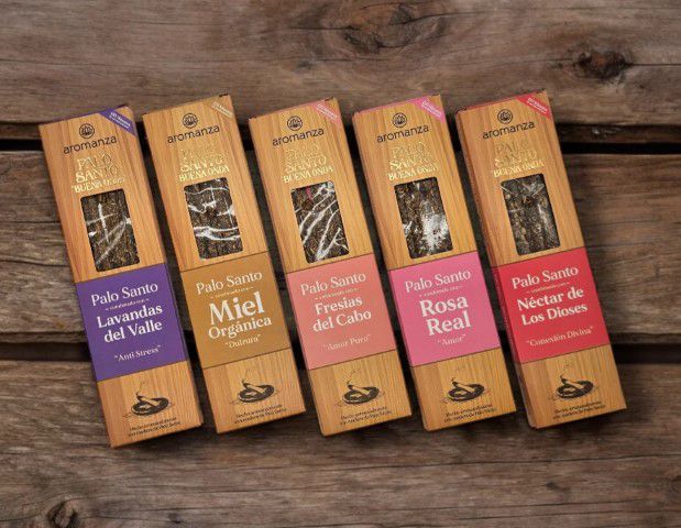 קטורת ארומנזה פאלו סנטו וסנדל הודי