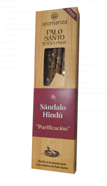 קטורת ארומנזה פאלו סנטו וסנדל הודי