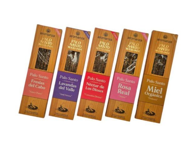 נר קטורת מקלות פאלו סנטו ולבנדר