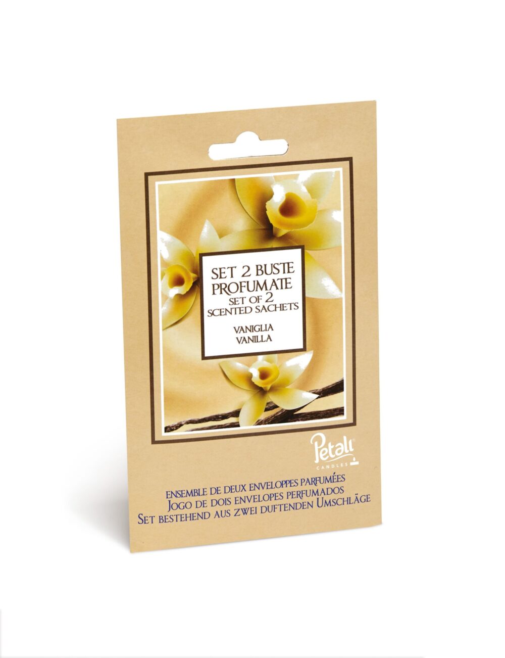 זוג שקיות ריחניות וניל