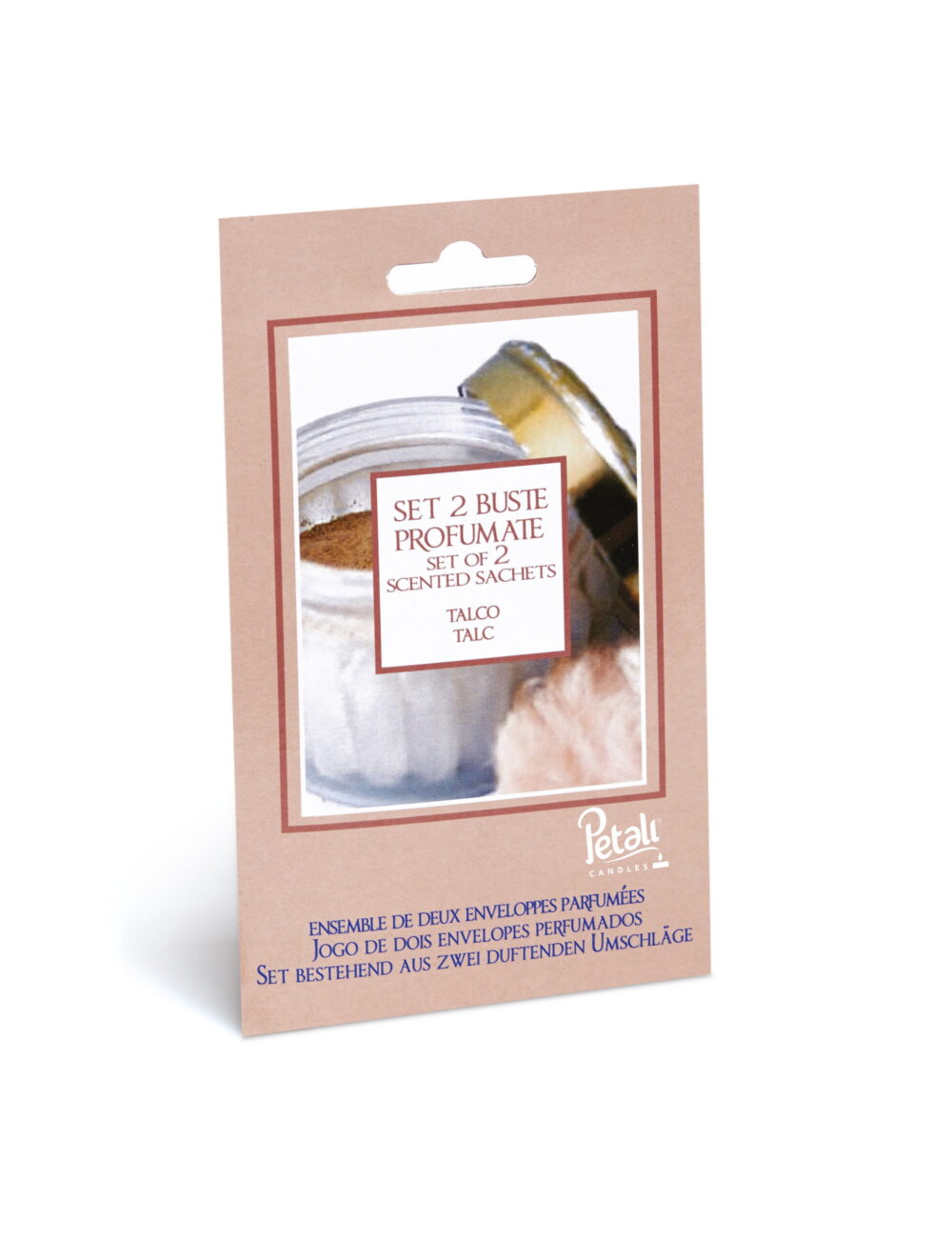 זוג שקיות ריחניות טלק