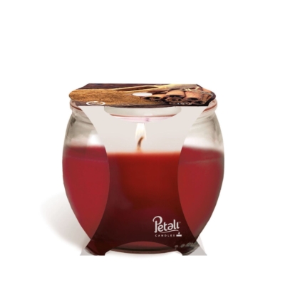 נר בקופסה בריח קינמון