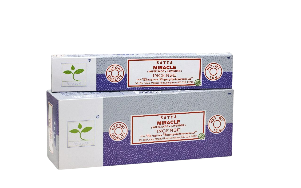 מבצע מטורף קטורת Satya Miracle 15 gr