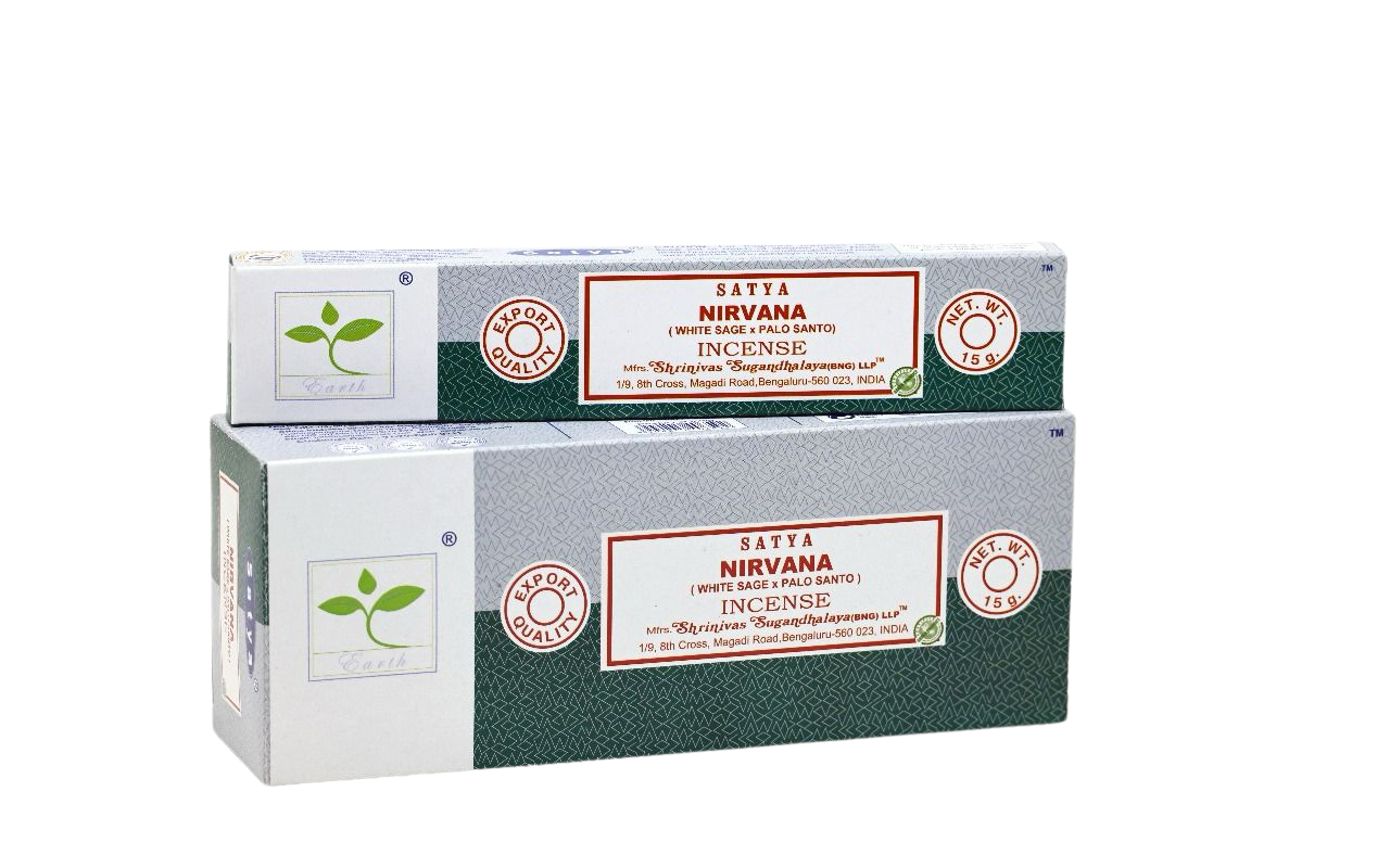 מבצע מטורף קטורת Satya Nirvana 15 gr מבצע מטורף קטורת Satya Nirvana 15 gr