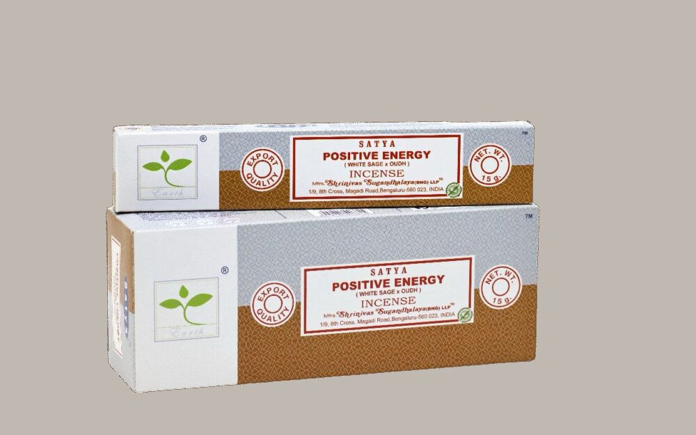 נר מבצע מטורף קטורת Satya Positive Energy 15 gr