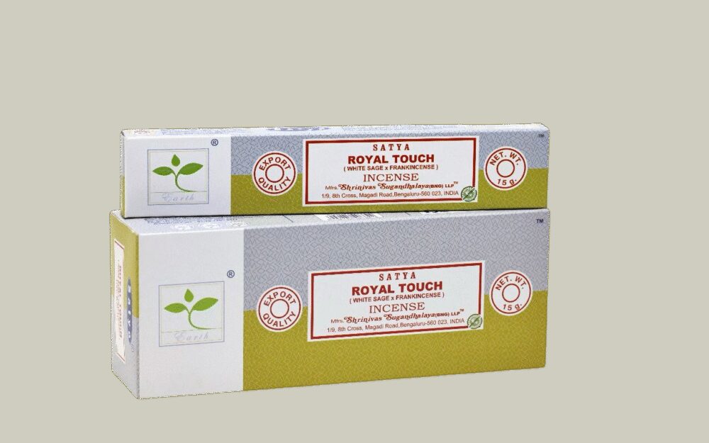 נר מבצע מטורף קטורת Satya Royal touch 15 gr