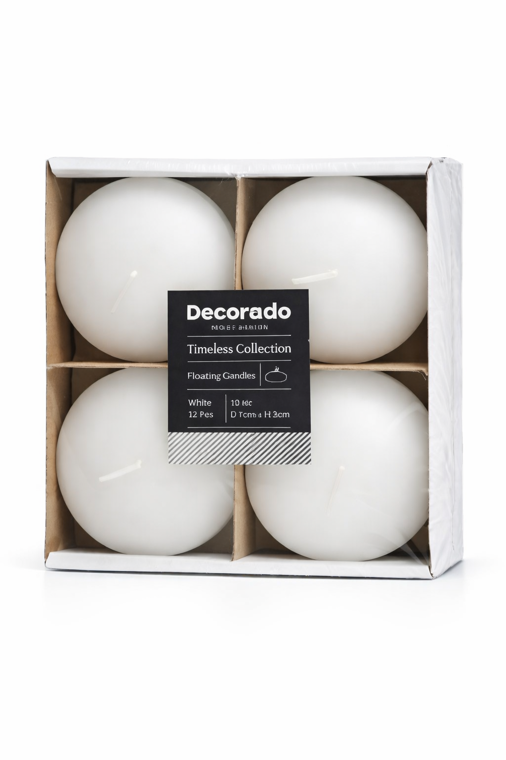 נרות צפים גדולים קוטר 7 ס"מ