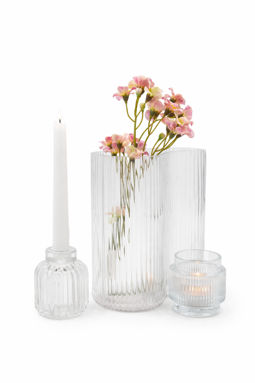 זר פרחים מלאכותי ניצנית ורודה