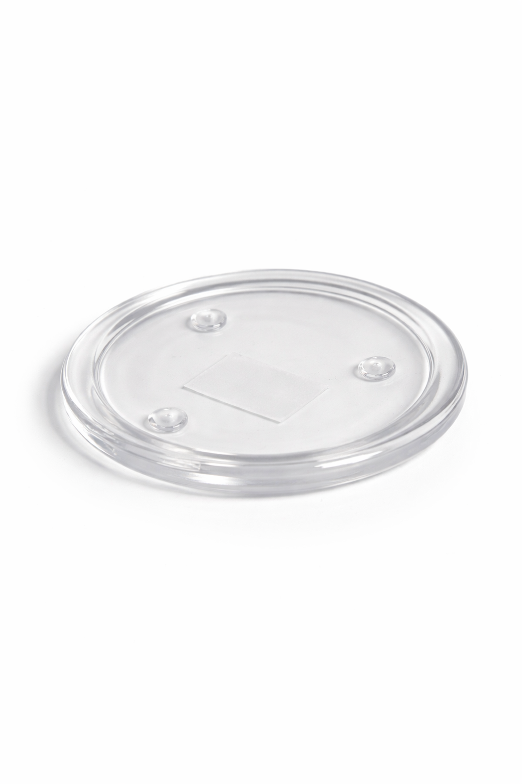 מעמד זכוכית לנר קוטר 12 סמ