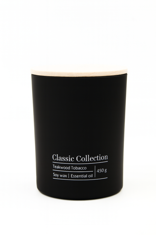 נר סויה TEAKWOOD TABACCO