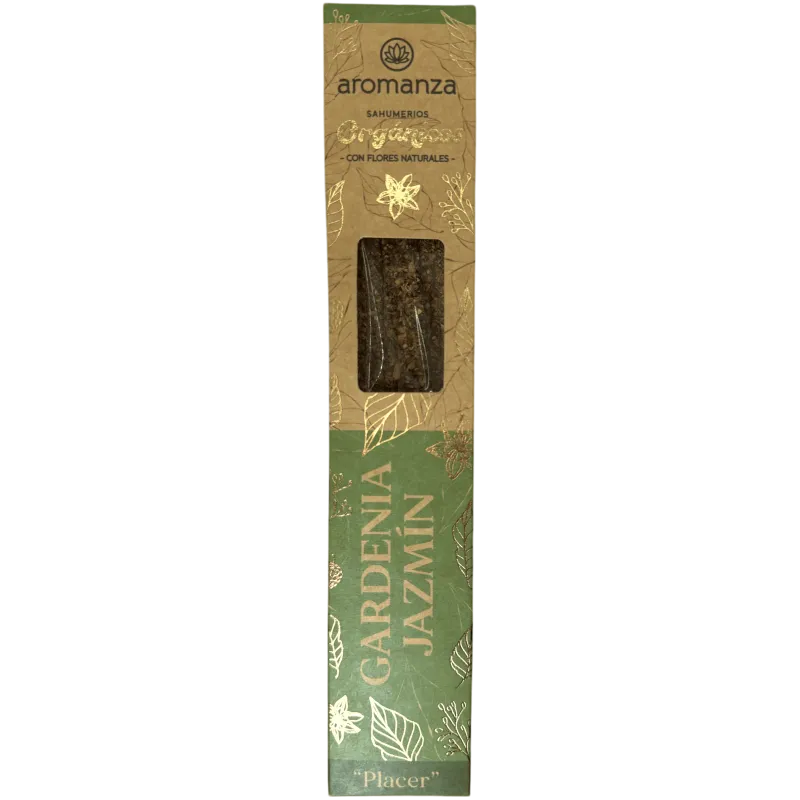 קטורת ORGANICOS פרחי גרדניה ויסמין